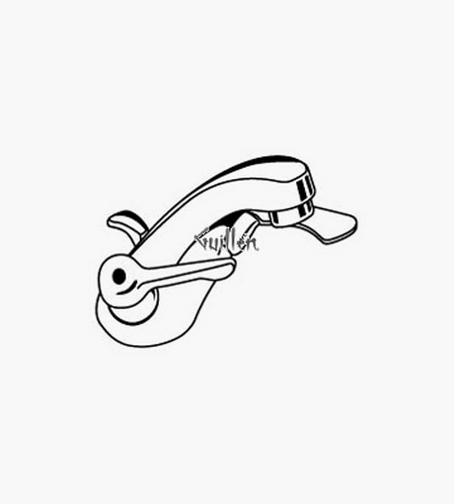 Grohe 21364 Classic; Two-handle centerset lavatory