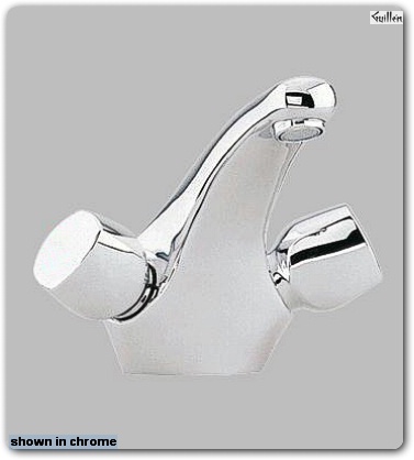 Grohe 21611 Exquisit; Two-Handle Lavatory Centerset Brass handles