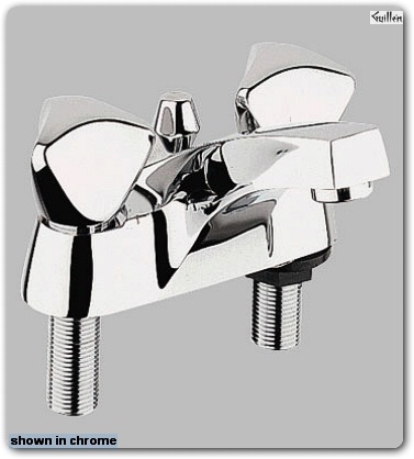 Grohe 21807 ; 4" Centerset Two-Handle Lavatory Centerset TDL brass handles