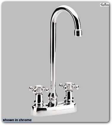 Grohe 21819 Classic; Two-Handle Bar Centerset 4" center 11" high arc cane spout