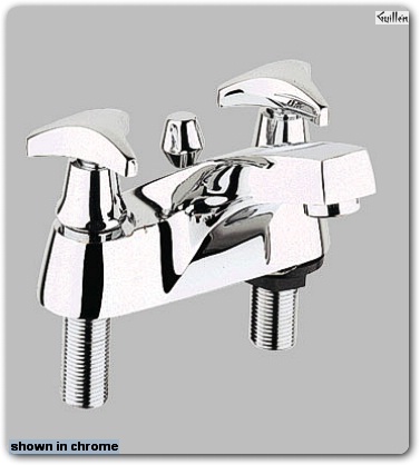 Grohe 21824 ; 4" Centerset Two-Handle Lavatory Centerset Tricorn handles (01647)