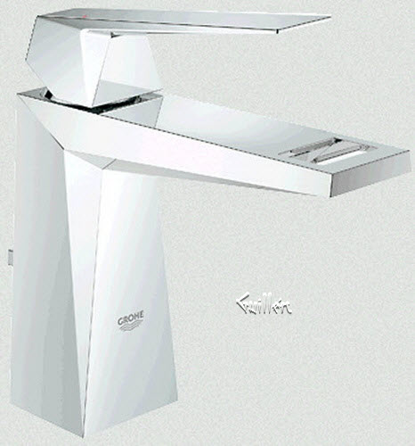 Grohe 23029000; Allure Brilliant; single lever handle basin lavatory faucet low spout; in Chrome; Discontinued Product