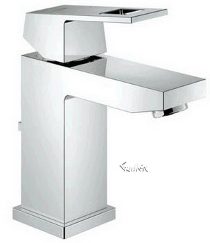 Grohe 23129000; Eurocube; single lever handle basin lavatory faucet ecojoy us; in Chrome; Discontinued Product
