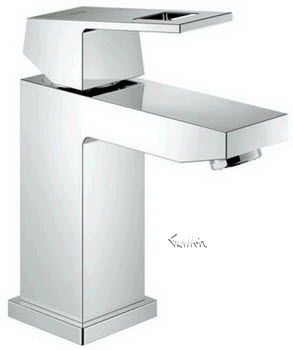 Grohe 23133000; Eurocube; single lever handle basin lavatory faucet smooth body us; in Chrome; Discontinued Product