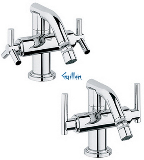 Grohe 24017 Atrio; Bidet centerset; Sold Less Handles