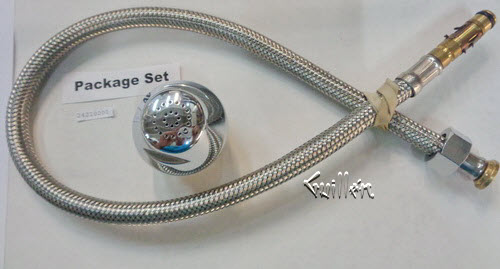 Grohe 24210000; ; Bidet wideset vertical sprayer gaskets; Sold Less Handles; in Chrome