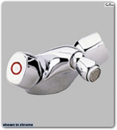 Grohe 24611 Exquisit; Two-Handle Bidet Centerset Brass handles