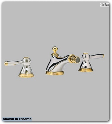 Grohe 24659 Sinfonia; Two-Handle Bidet Wideset Cast brass spout Less Handles