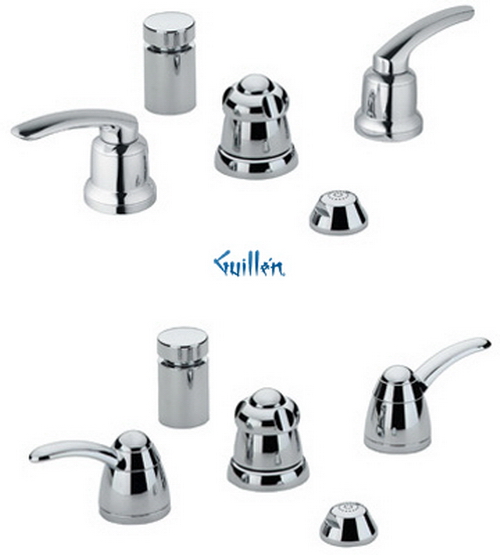 Grohe 24667 Talia; Wideset Bidet Vertical spray Combination transfer valve/; Sold Less Handles