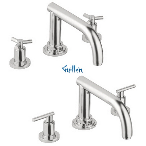 Grohe 25048EN0; Atrio; Roman tub filler; Sold Less Handles; in Infinity Brushed Nickel; Discontinued Product