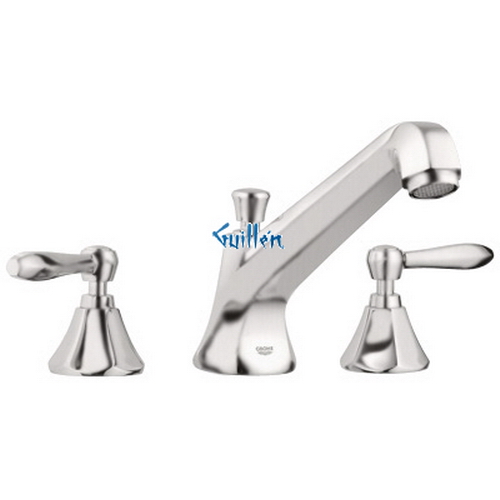 Grohe 25076EN0; Somerset; Roman tub filler; Sold Less Handles; in Infinity Brushed Nickel; Discontinued Product