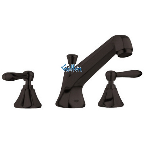 Grohe 25076ZB0; Somerset; Roman tubfiller; Sold Less Handles; in OilRubbed Bronze; Discontinued Product