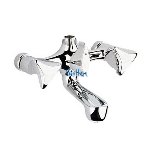 Grohe 25309 Classic; Wall Mount Roman Tub Filler 1/2" Adjustable personal hand shower 59" hose