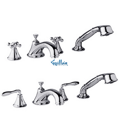 Grohe 25502 Seabury; 4-Hole Roman Tub Filler; Sold Less Handles