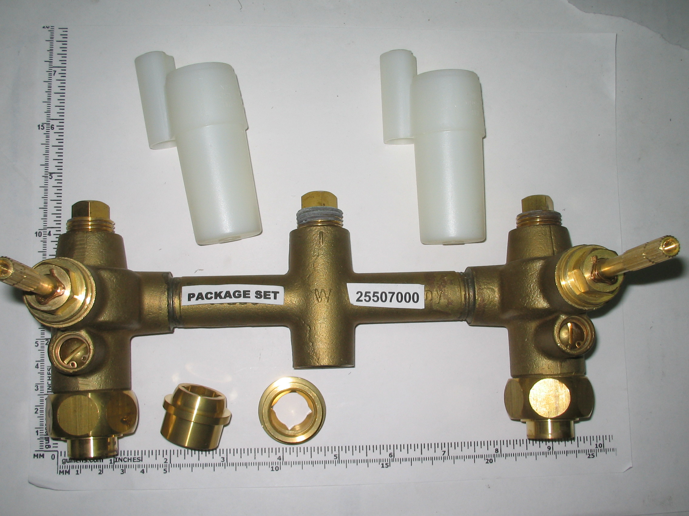 Grohe 25507 Classic ; Shower Valve 1/2" NPT and copper connections with service stops