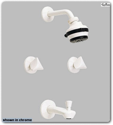 Grohe 25510 Classic; Shower/Tub Combination TDL brass handles 1/2" Valve