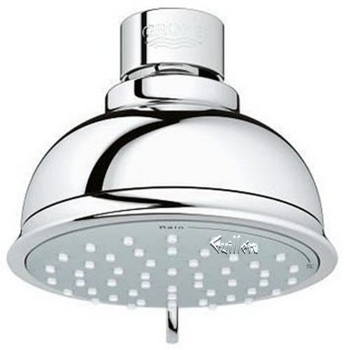Grohe 26080000; New Tempesta Rustic; rustic 100 II headshower 6 6l; in Chrome; Discontinued Product