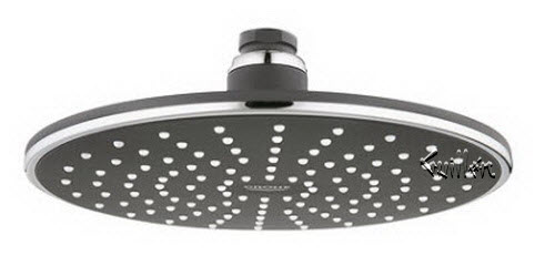 Grohe 27195KS0 Ondus / Veris; Rainshower Shower Head; in Velvet Black; Discontinued Product