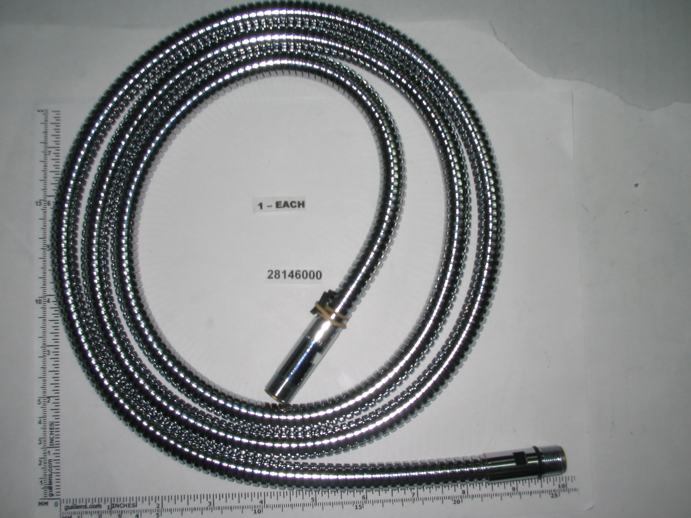 Grohe 28146000; ; Male to male hose; in Chrome