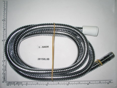 Grohe 28158L00; ; 79"" tub handheld shower head flexible hose; in White; Discontinued Product - Use Grohe 28158000