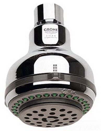 Grohe 28272 Relaxa Relaxa Plus; Champagne Spray Shower Head Two spray patterns 1/2" NPT female thread