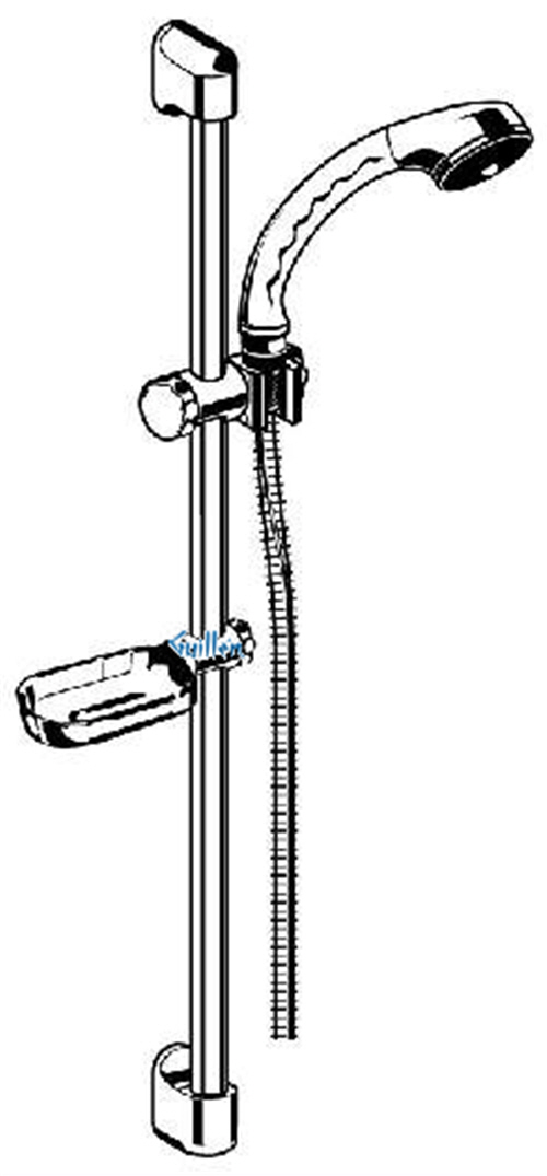Grohe 28475 Relaxa Relaxa Plus; Champagne Hand Shower System Champagne hand shower 59" metal hose