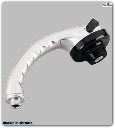 Grohe 28478 Relaxa Relaxa Plus; Pulsator Spray Hand Shower Two spray patterns 25 gpm at 80 psi (95 lpm)