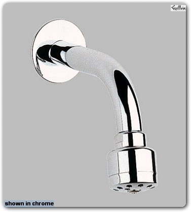 Grohe 28547 ; Shower Head and Arm Combination Low aerosol emission reduces Legionella risk Champagne spray