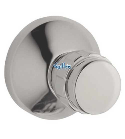 Grohe 29358AV0; Grohmix; 1/2"""" WallMount Valve Grip ring handle 1/2""""NPT; in Satin Nickel; Discontinued Product