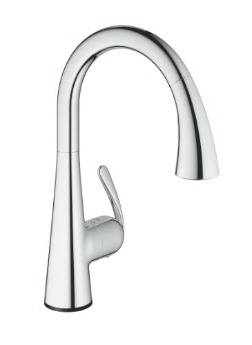 Grohe 30205001; Ladylux3; Touch sink high sp. ex.spray US; in Chrome; Discontinued Product