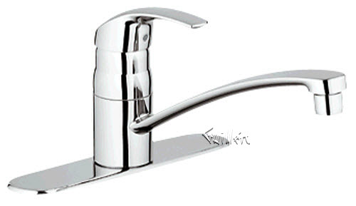 Grohe 31321001; Eurosmart; single lever handle kitchen faucet sink swivel spout us; in Chrome; Discontinued Product