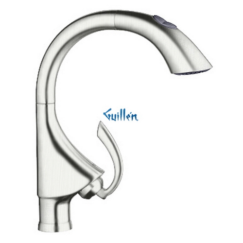 Grohe 32071DCE; K4; High Profile Pull Down Dual Spray; in SuperSteel; Discontinued Product