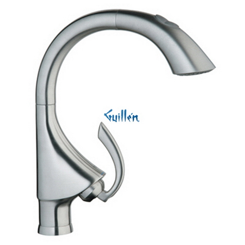 Grohe 32071SDE; K4; High Profile Pull Down Dual Spray; in Stainless Steel; Discontinued Product