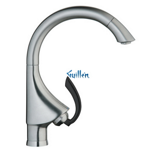 Grohe 32072KD0; K4; High profilepull down single spray; inStainless Steel/Black; Discontinued Product