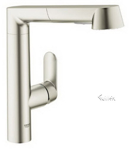 Grohe 32178DC0; K7; Main Pull-out Kitchen; in Supersteel; Discontinued Product