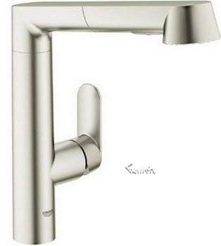 Grohe 32178DCE; Kitchen; K7 OHM sink pull-out spray US; in Super Steel; Discontinued Product - Use Grohe 32178DC0