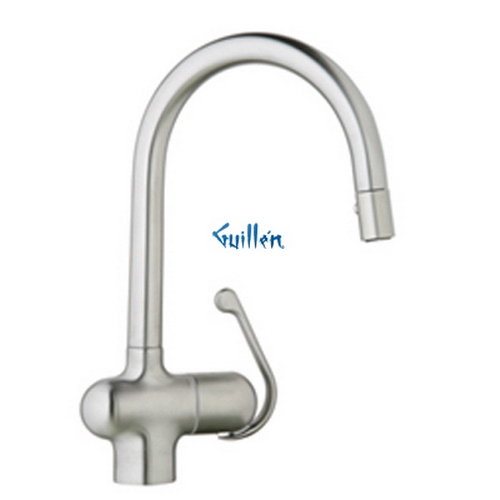 Grohe 32245SDE; LadyLux Pro; High Profile Pull Down dual spray kitchen faucet; in Stainless Steel; Discontinued Product - Use Grohe 32245SD0