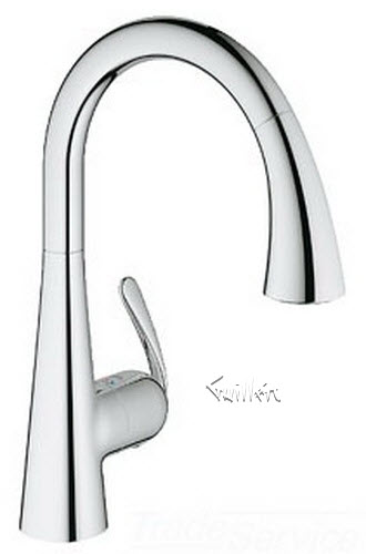 Grohe 32298; Ladylux3; OHM single lever pull-out spray