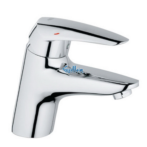 Grohe 32302001; Eurodisc II; Singlehandle centerset lavatory; inChrome Starlight; Discontinued Product