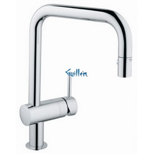 Grohe 3231900E; Minta; High Profile with Pull Down kitchen faucet; in Chrome; Discontinued Product