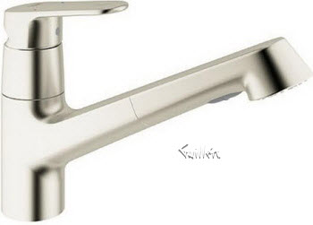 Grohe 32946DCE; Europlus; Europlus OHM sink pull-out spray US; in Super Steel; Discontinued Product - Use Grohe 32946DC2