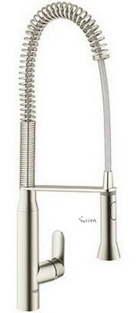 Grohe 32951DCE; K7; K7 Semi-Pro Kitchen Dual spray-WaterCare; in Super Steel; Discontinued Product - Use Grohe 32951DC0