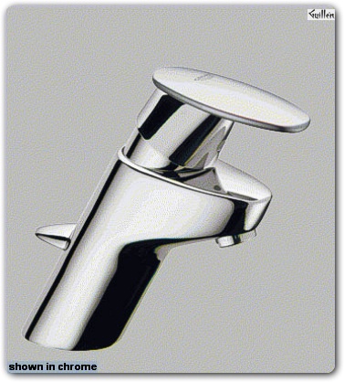 Grohe 33133 Taron; Single-Handle Lavatory Centerset Cast brass spout Lever handle design