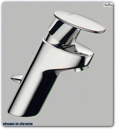 Grohe 33134 Taron; Single-Handle Lavatory Centerset Cast brass spout Lever handle design