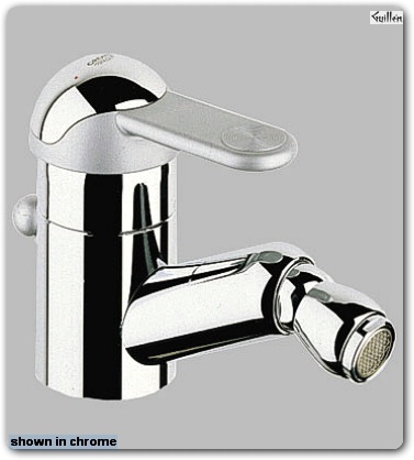Grohe 33218 Eurotrend; Single-Handle Bidet Centerset Lever handle design
