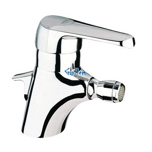 Grohe 33237 Eurowing; Single-Handle Bidet Centerset Cast brass spout Loop handle design