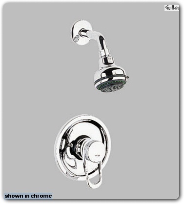 Grohe 33653 Europlus; Shower Combination Loop handle design