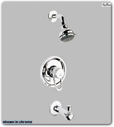Grohe 33663 Europlus; Shower/Tub Combination Loop handle design