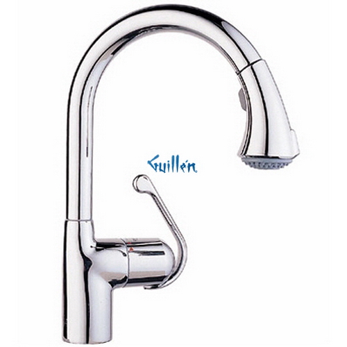 Grohe 3375800E; LadyLux Cafe; HighProfile Pull Down dual spraykitchen faucet; in Chrome; Discontinued Product