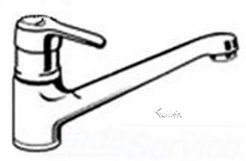 Grohe 33948L00 Eurodisc Single-handle centerset White - Discontinued Product!